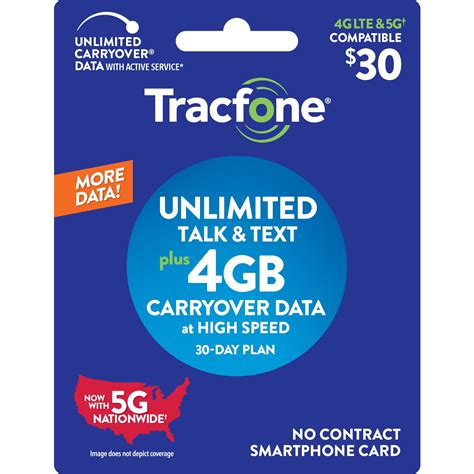 TracFone 30 day unlimited plan